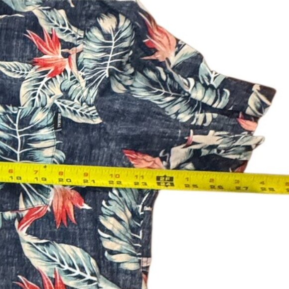 Molokai XL Floral Hawiian Button Down Casual Short Sleeve Shirt - Picture 7 of 10